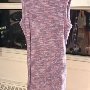 Purple and pink H&M sleeveless dress #HMdress